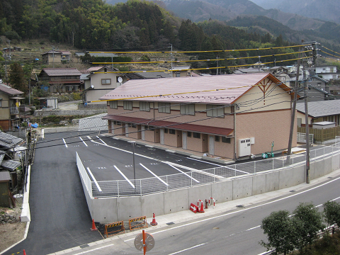 味噌野団地の外観の様子