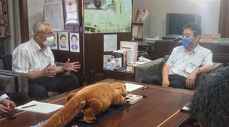 河村名古屋市長との会談