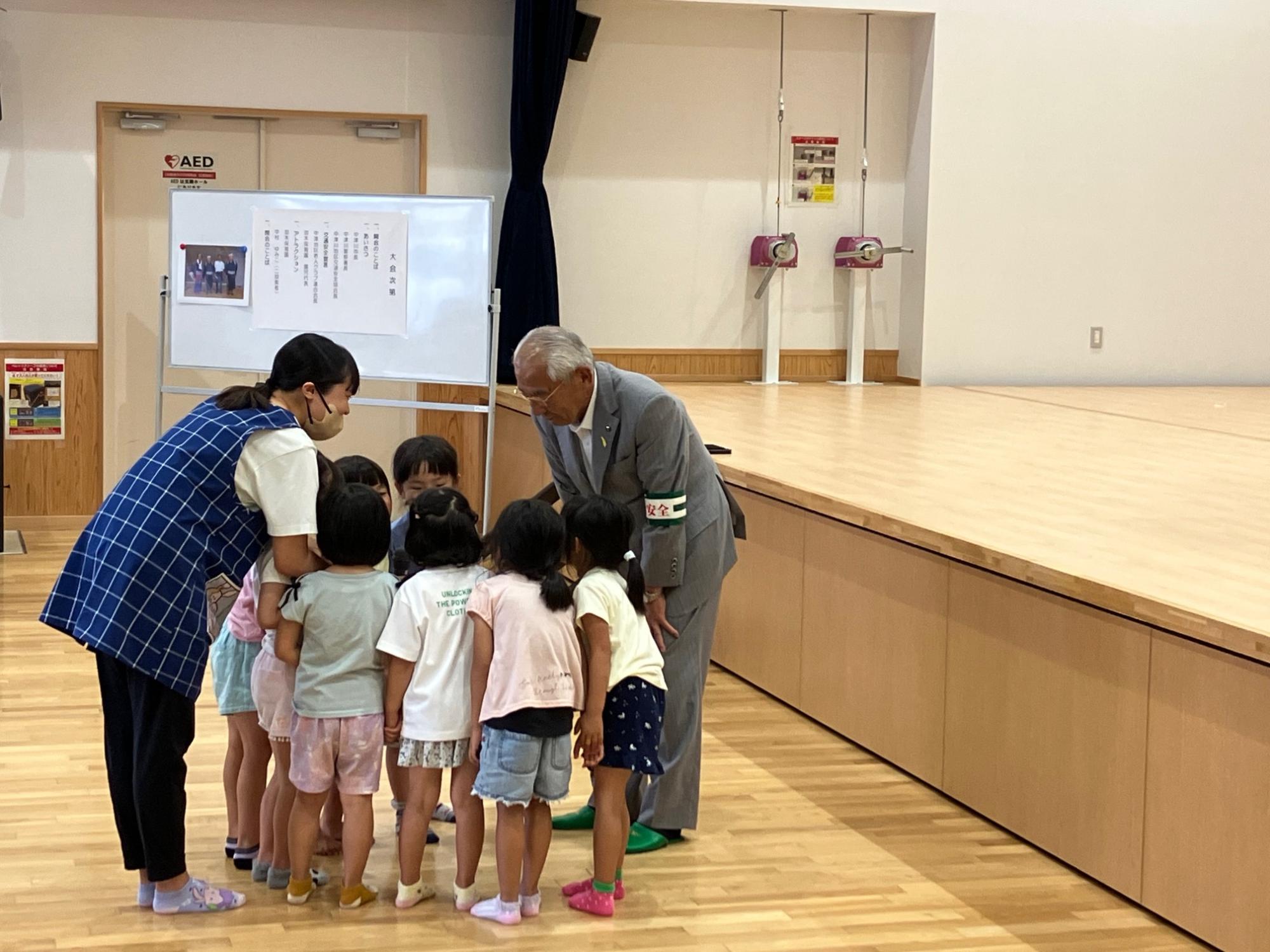 20230711園児による交通安全宣言