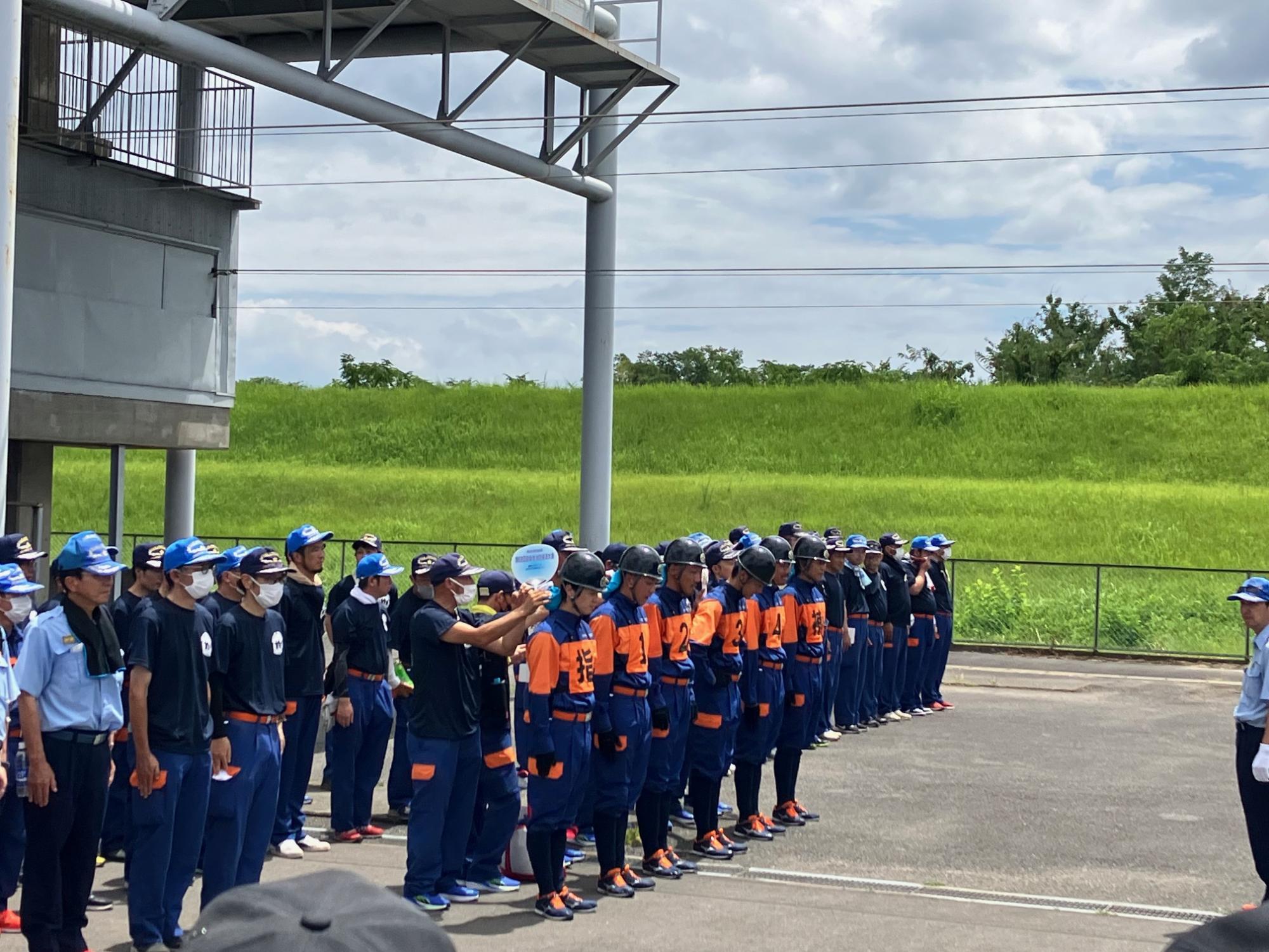 20230806岐阜県操法大会慰労会の様子