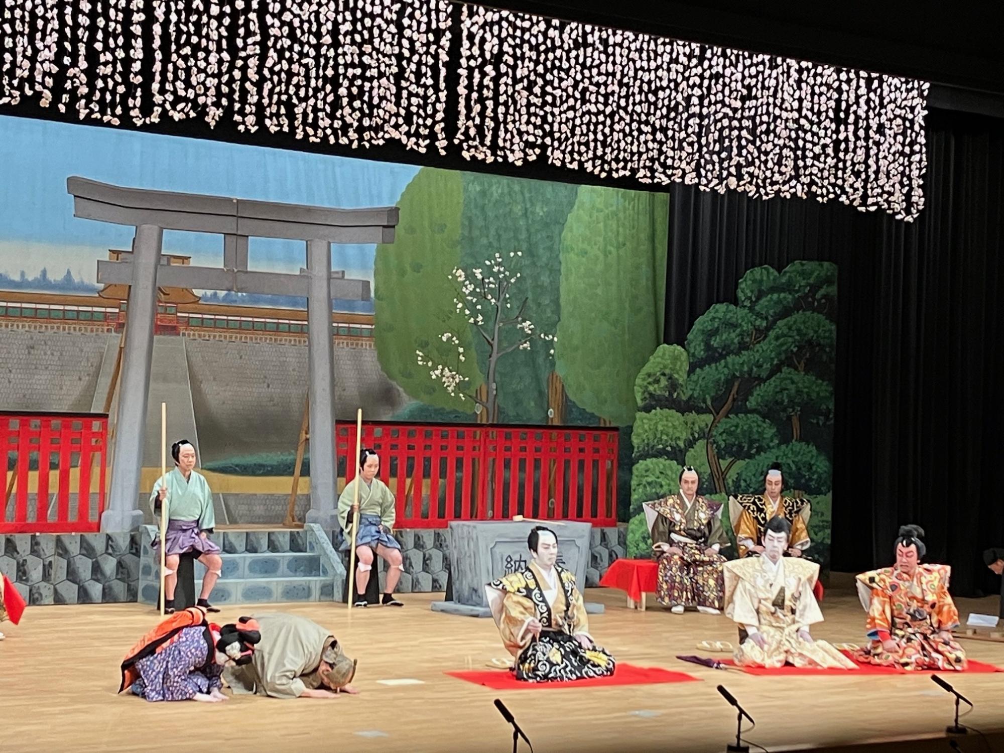 20230709東美濃歌舞伎中津川保存会第71回吉例歌舞伎大会様子