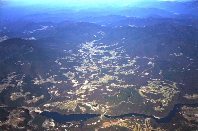 蛭川全景