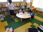 阿木交流センターの図書室の様子