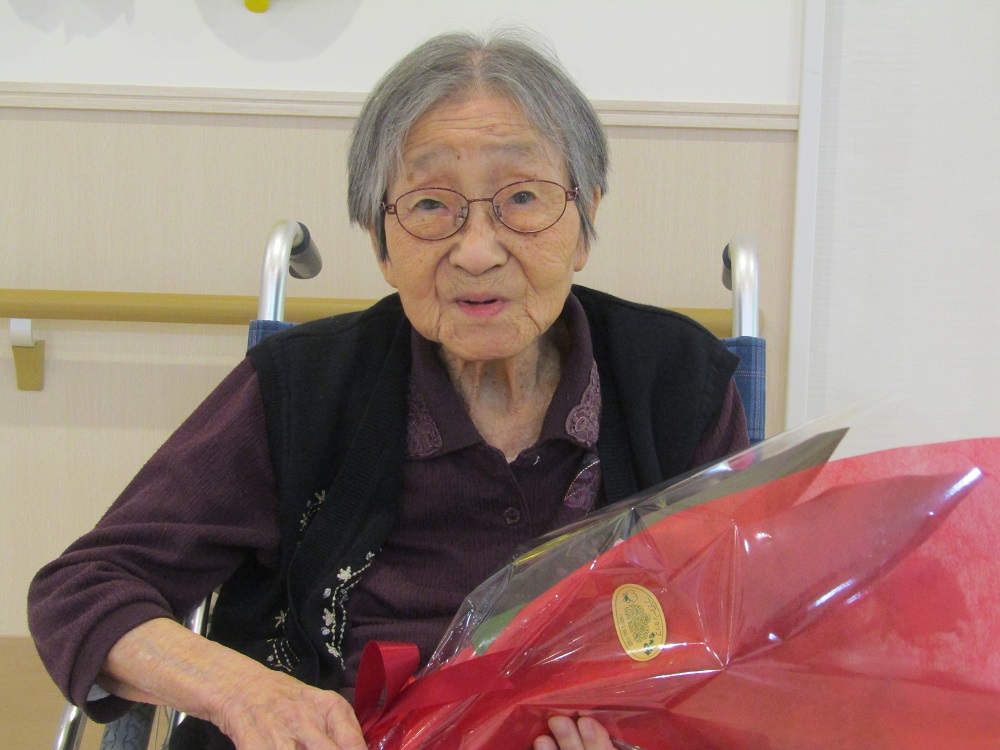 松田ミツさん(最高齢)