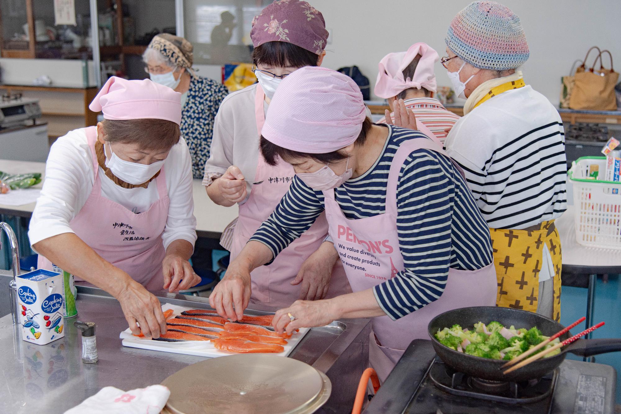 食サポ2グループ活動写真