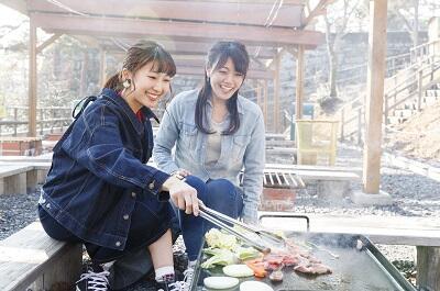 遊園地で楽しむ手ぶらBBQ