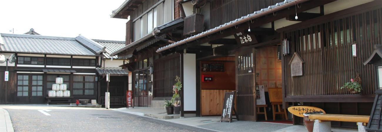 中津川宿の街並み