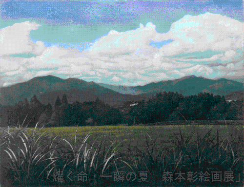 展示作品作品名一瞬の夏