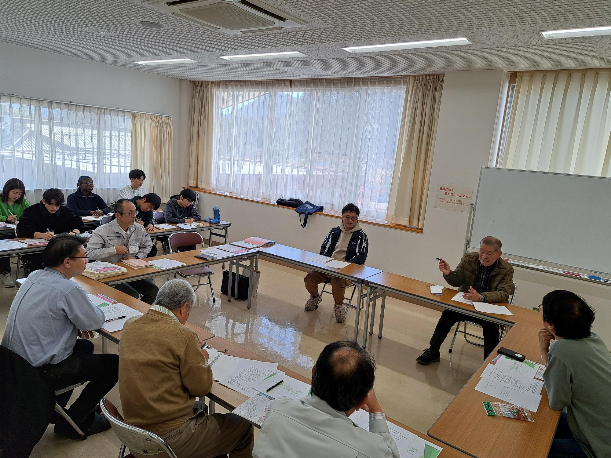 付知地域団体との意見交換会