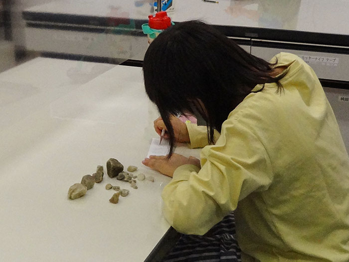 石の名まえを考える