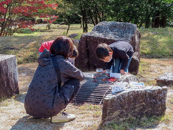 こんもり山ふーにゅうツアー 作品展示