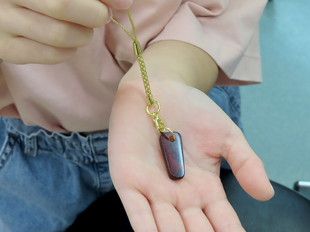 コハクのアクセサリー