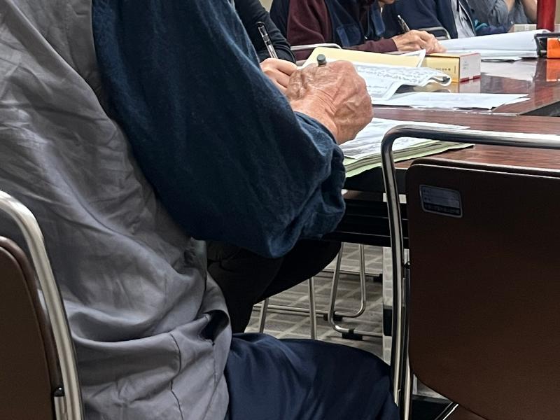 古文書教室での様子