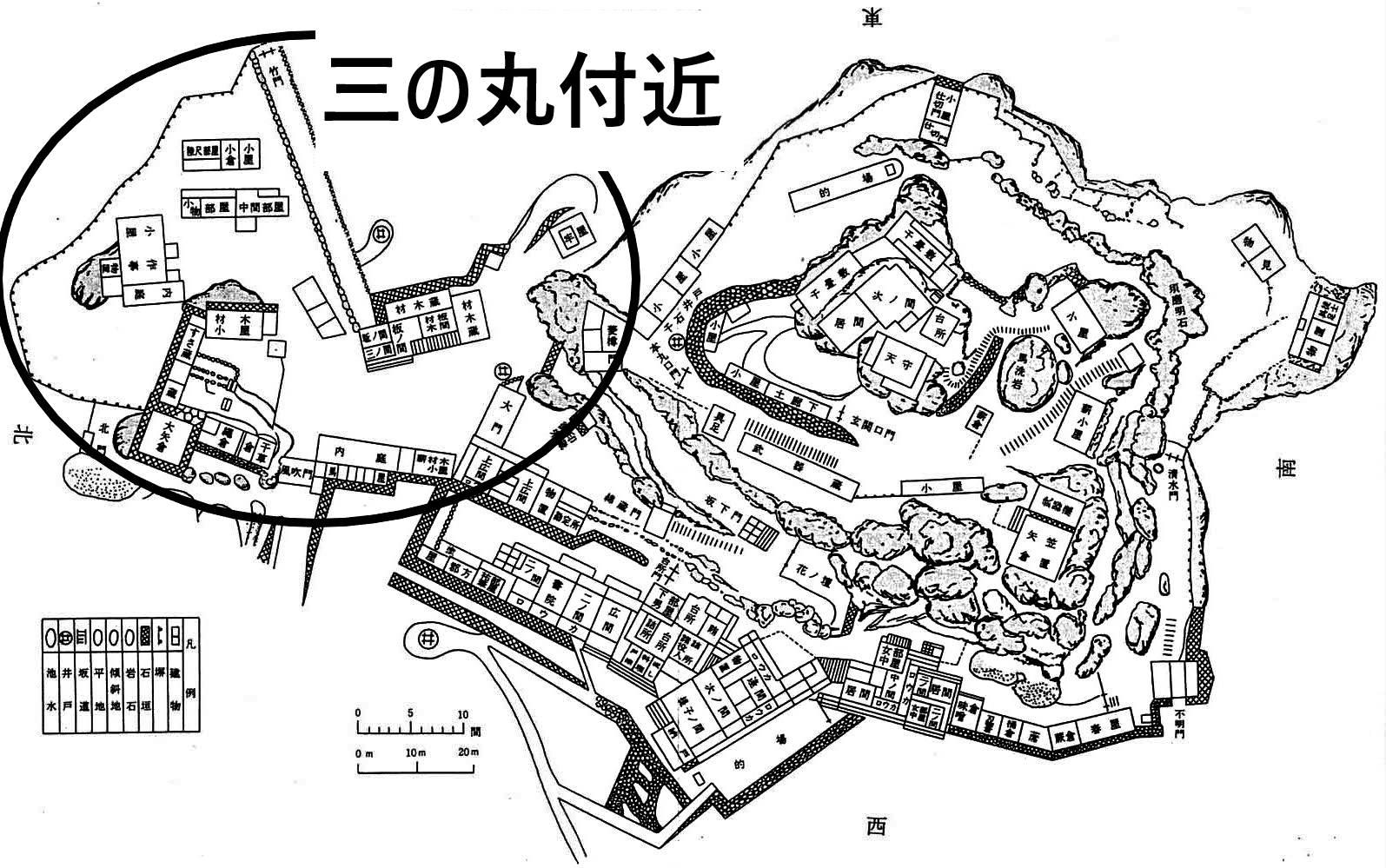 三の丸地図