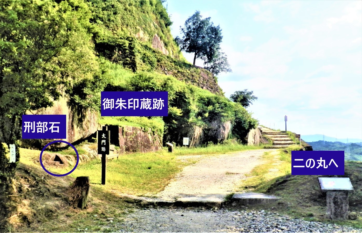 大門付近