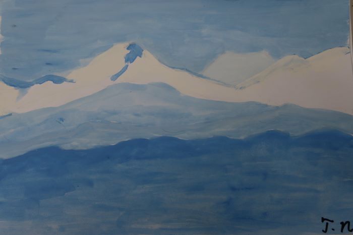 恵那山からの富士山