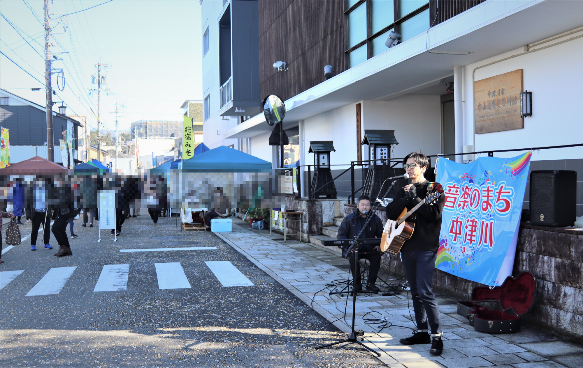 六斎市の様子 カナディアンクラブ2