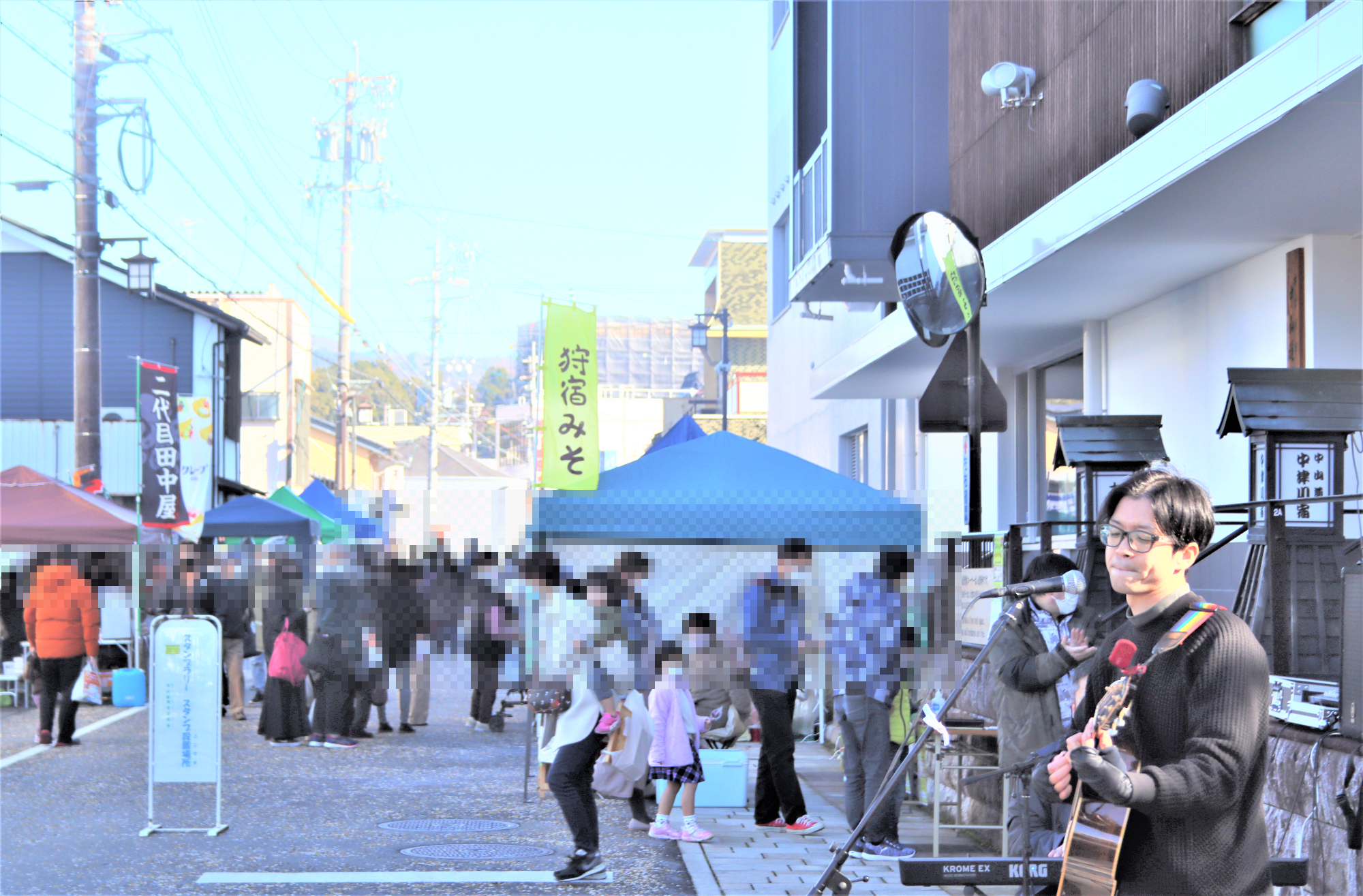 六斎市の様子