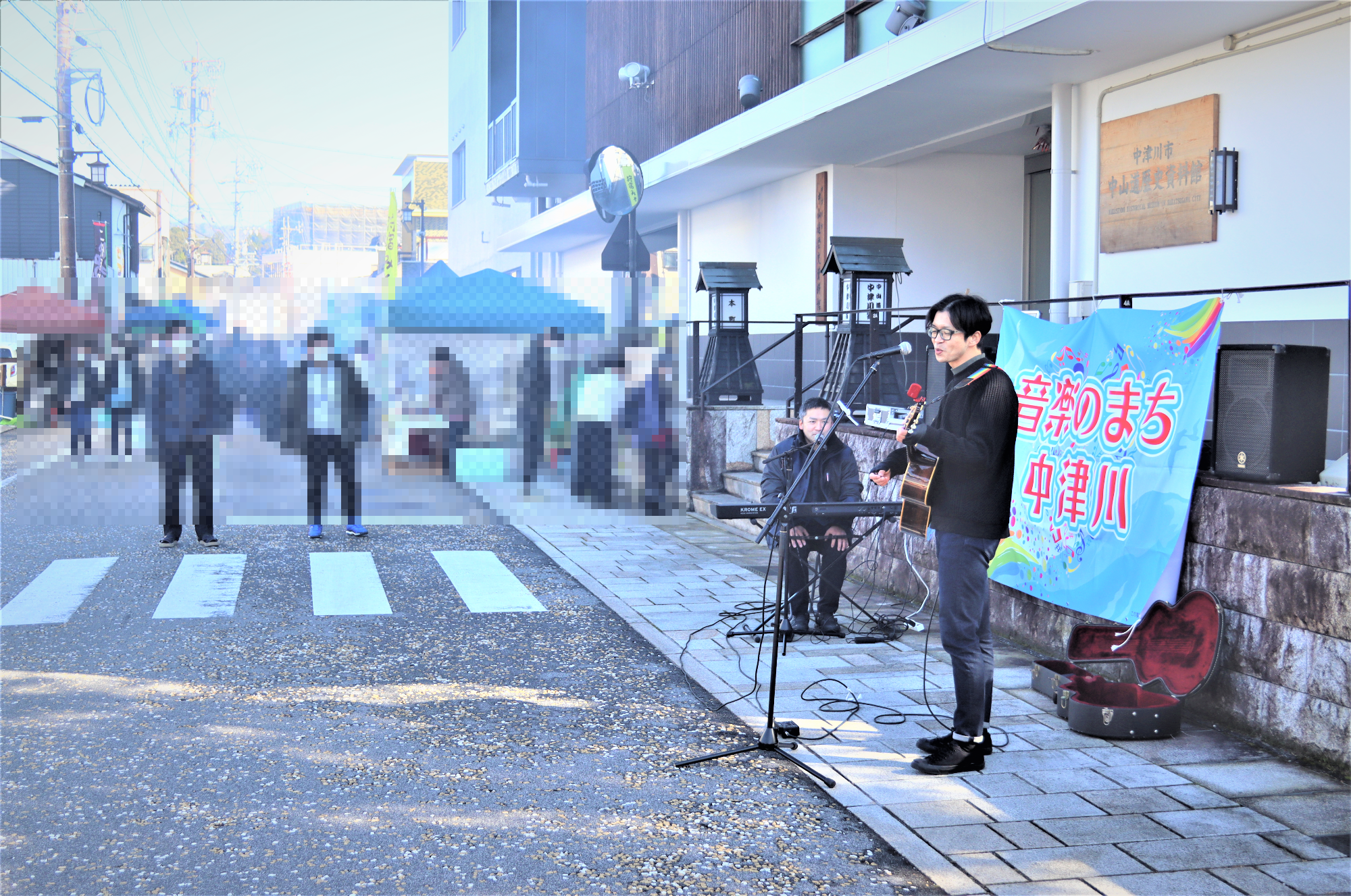 六斎市の様子