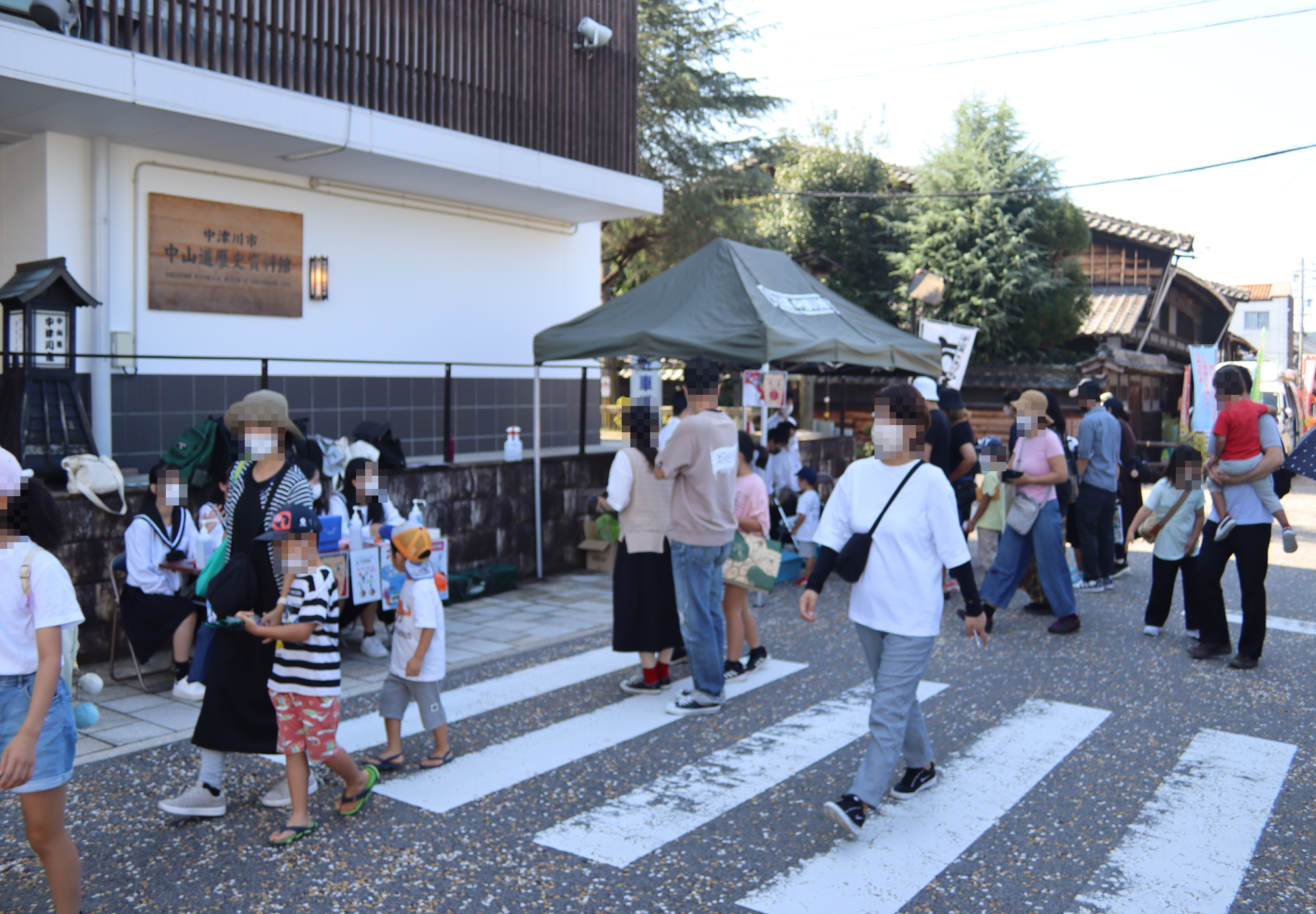 六斎市の様子1