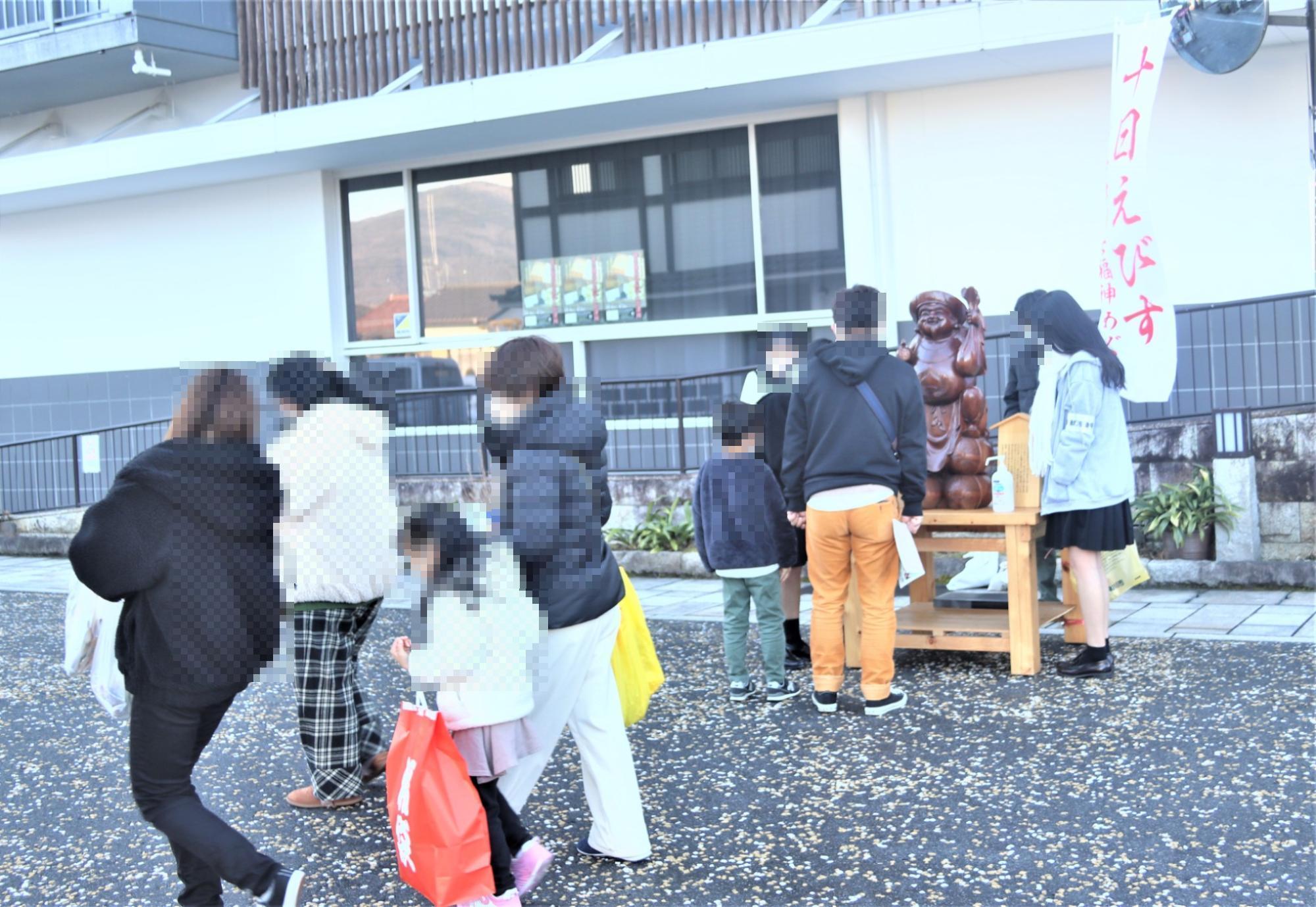十日市の様子
