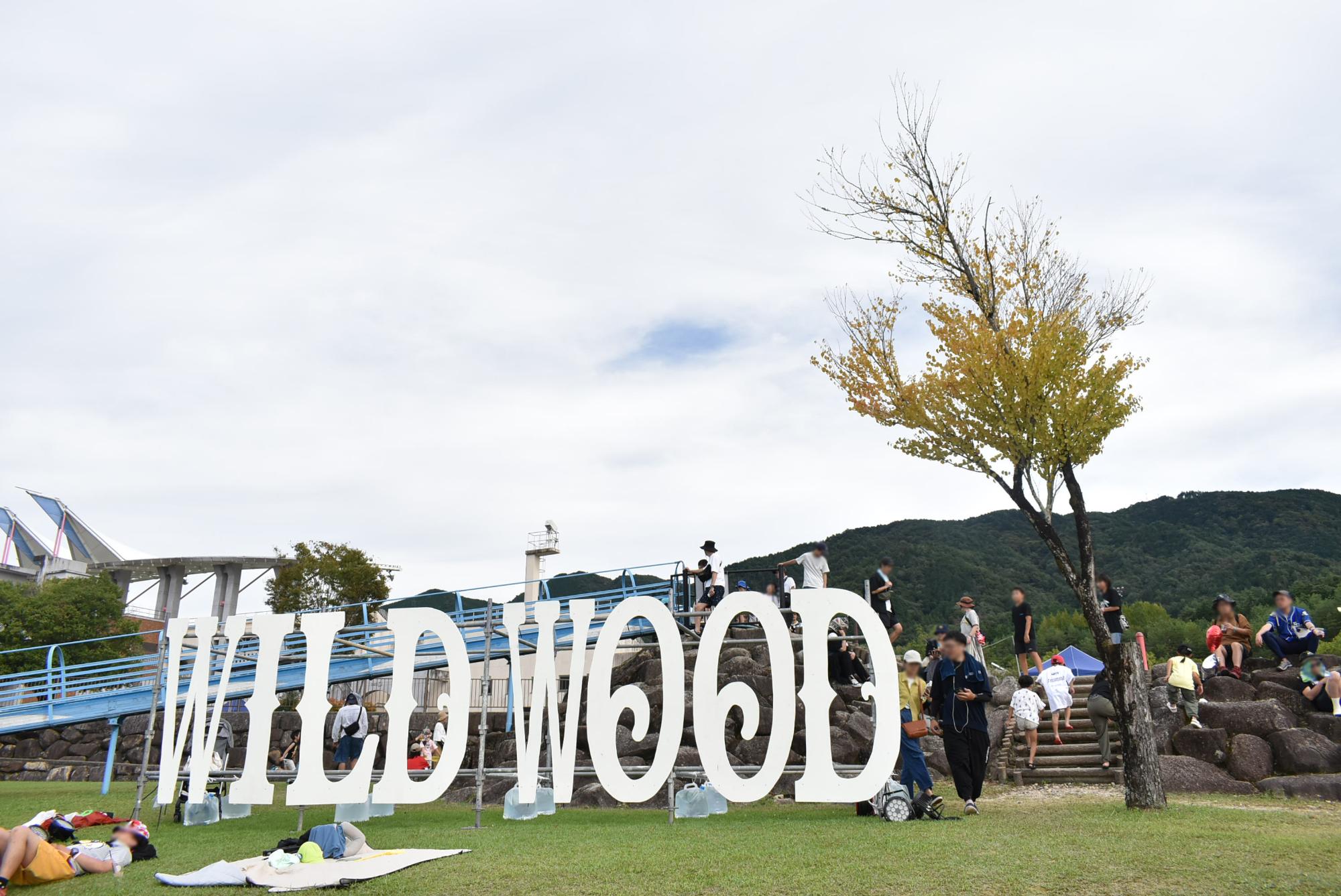 中津川 WILD WOOD 2025の会場の様子