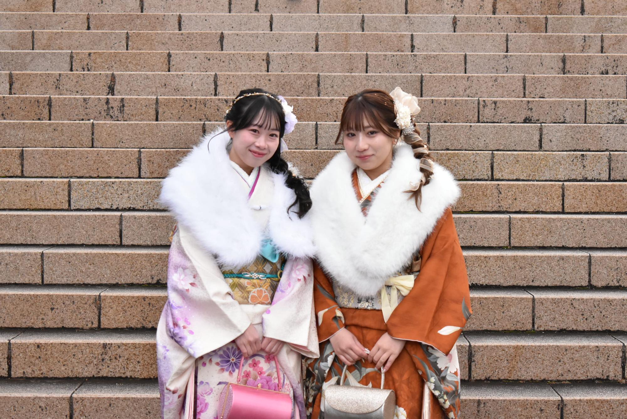 二十歳集いに出席した皆さんの様子