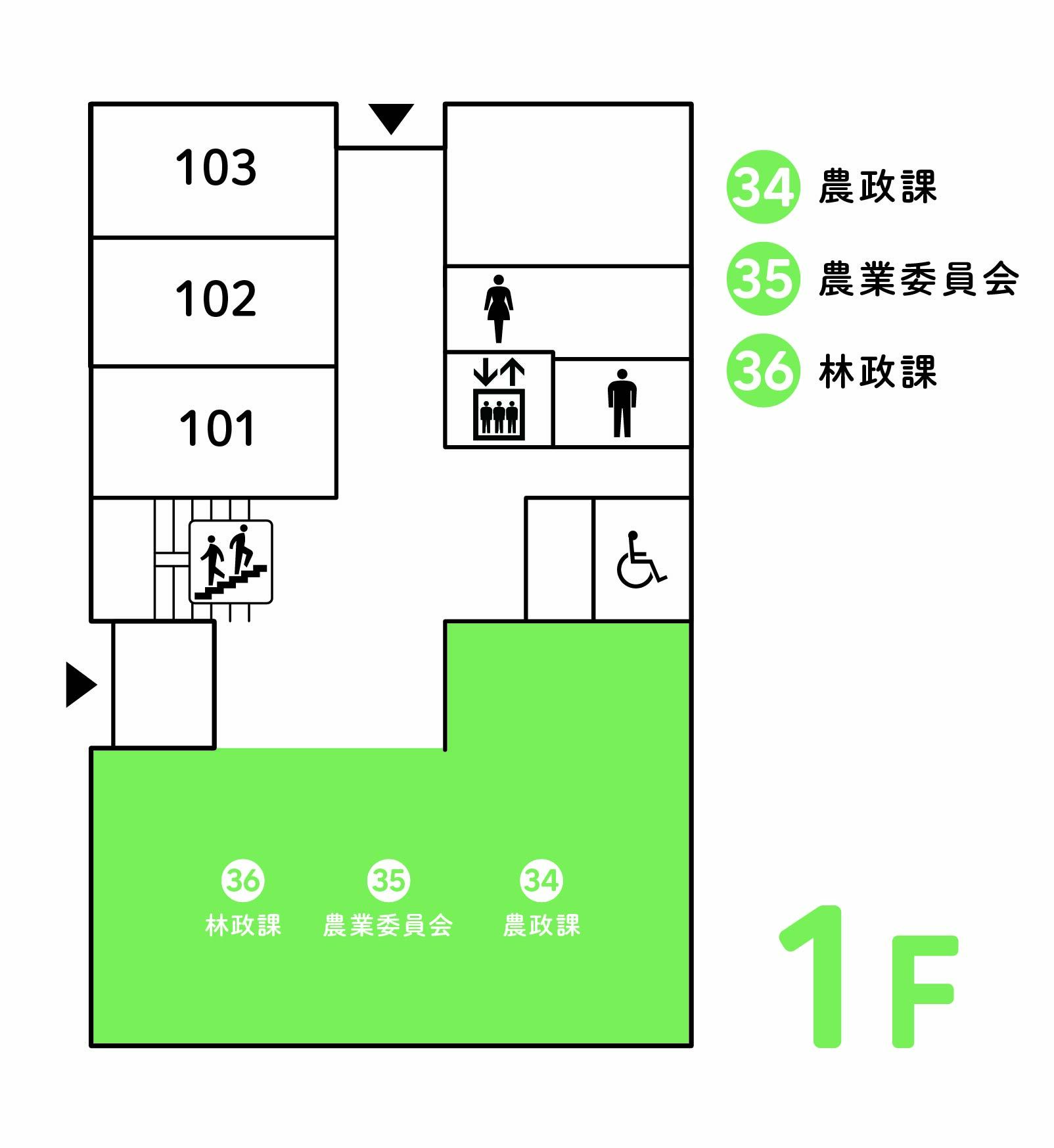 会議棟フロアフロア図