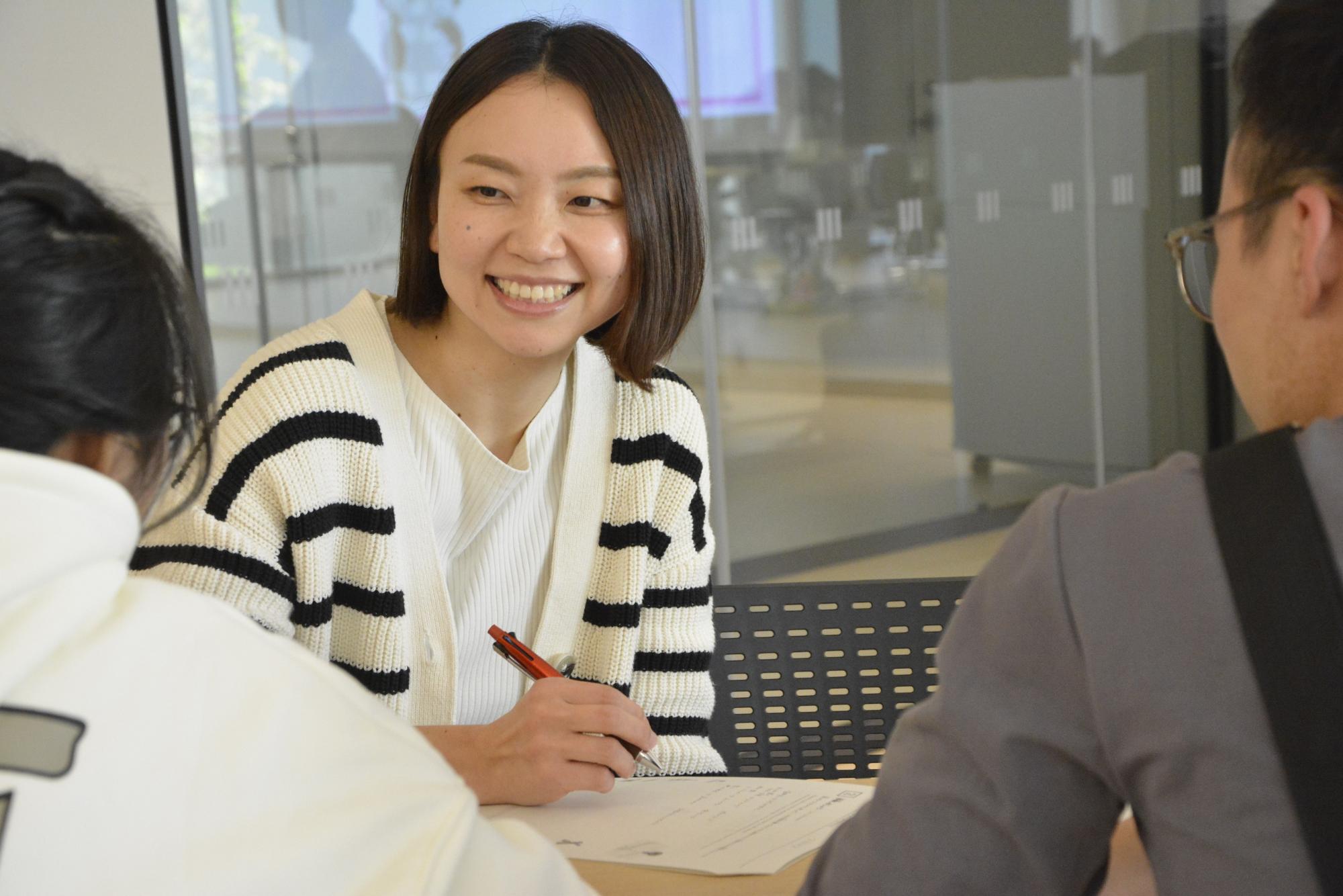 日本語パートナーの桂川さん
