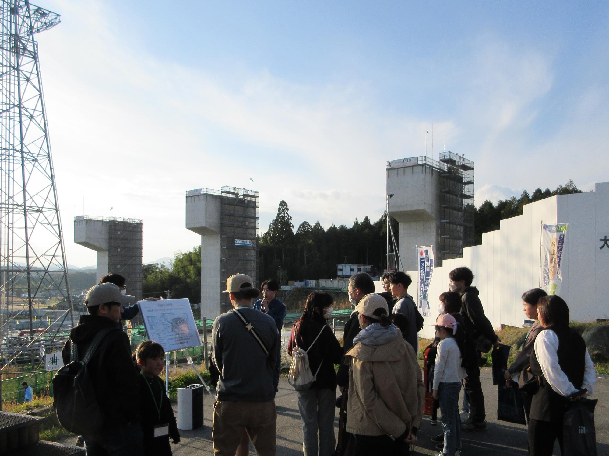 親子見学会の様子
