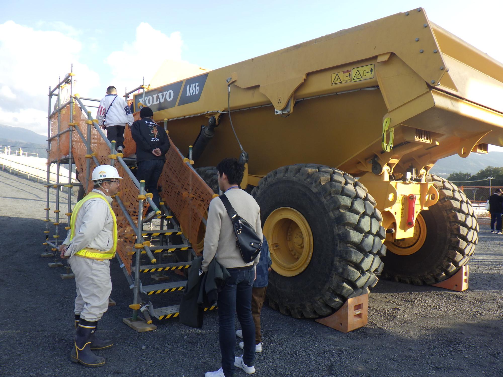 親子見学会の様子