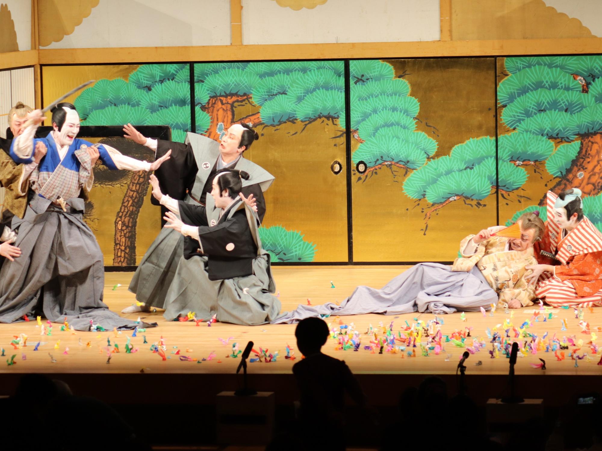 東濃歌舞伎中津川保存会による「仮名手本忠臣蔵」