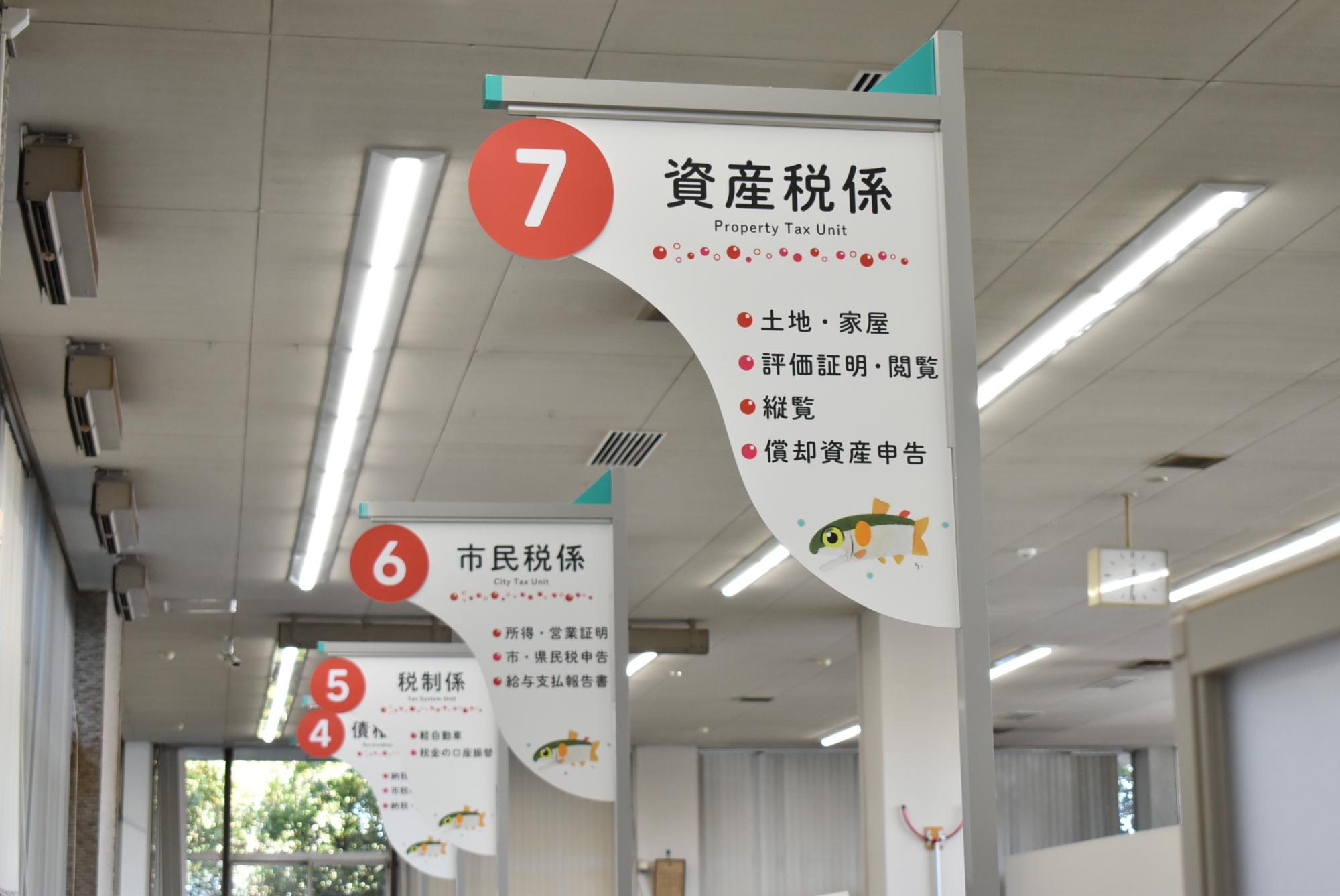 庁内サイン
