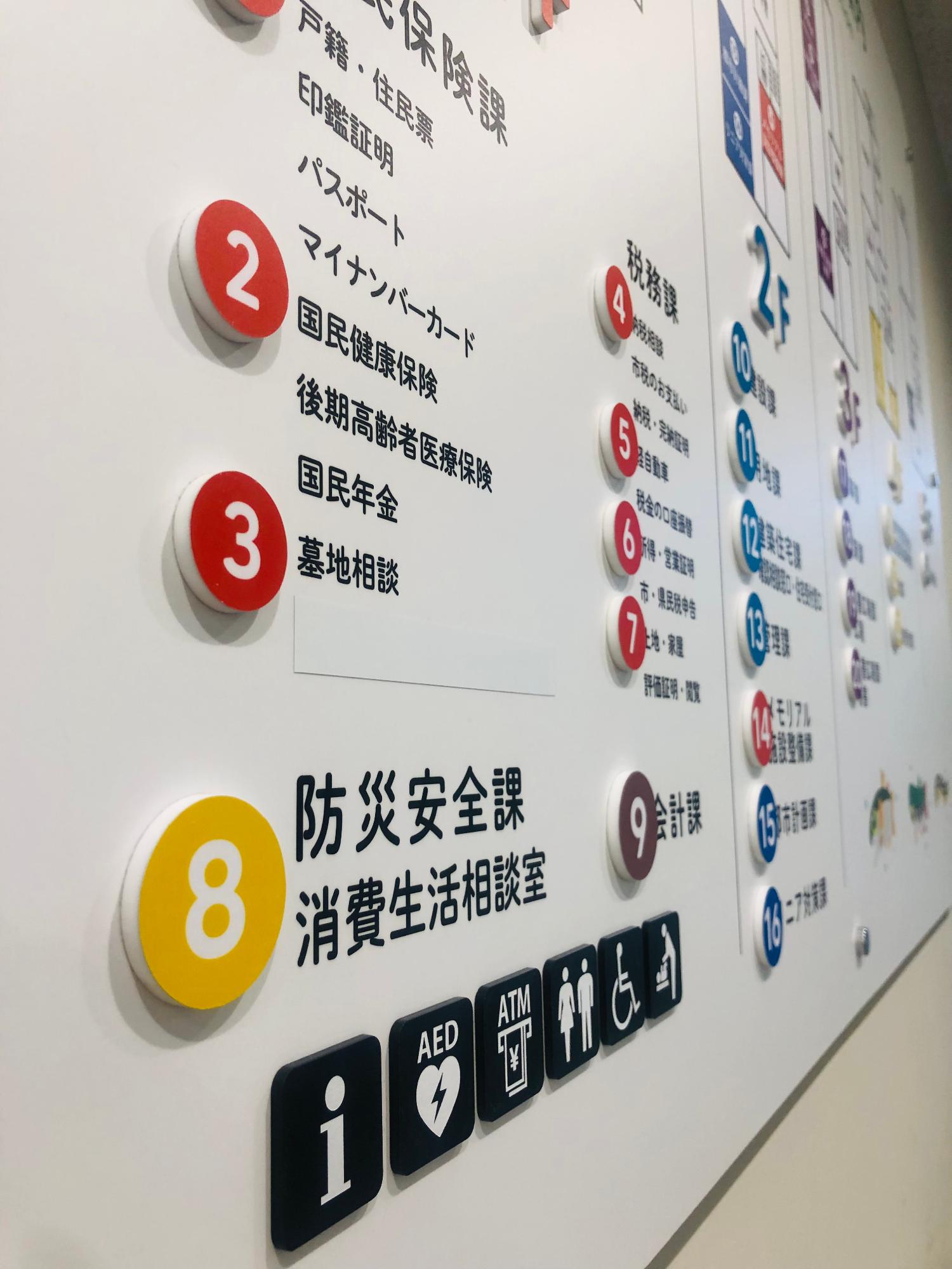 フロアマップ