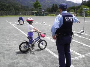 自転車安全教室2