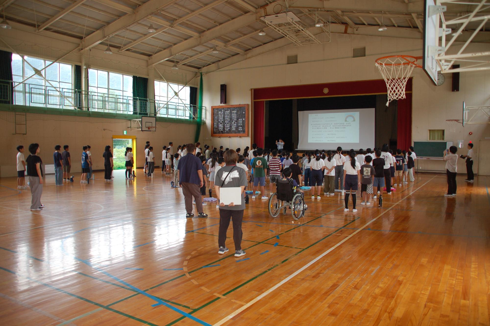 夏休み明け集会1