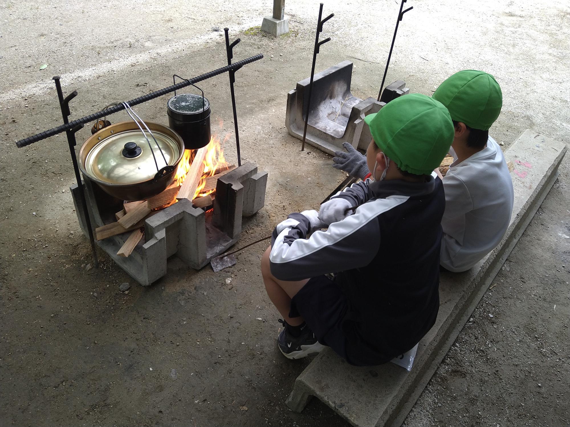 飯ごう炊飯