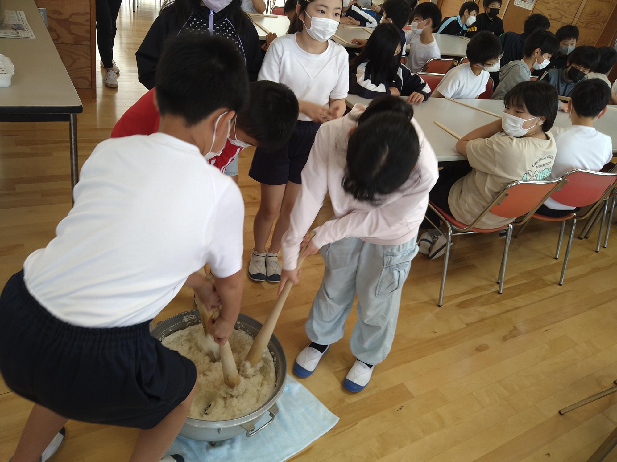 五平餅づくり