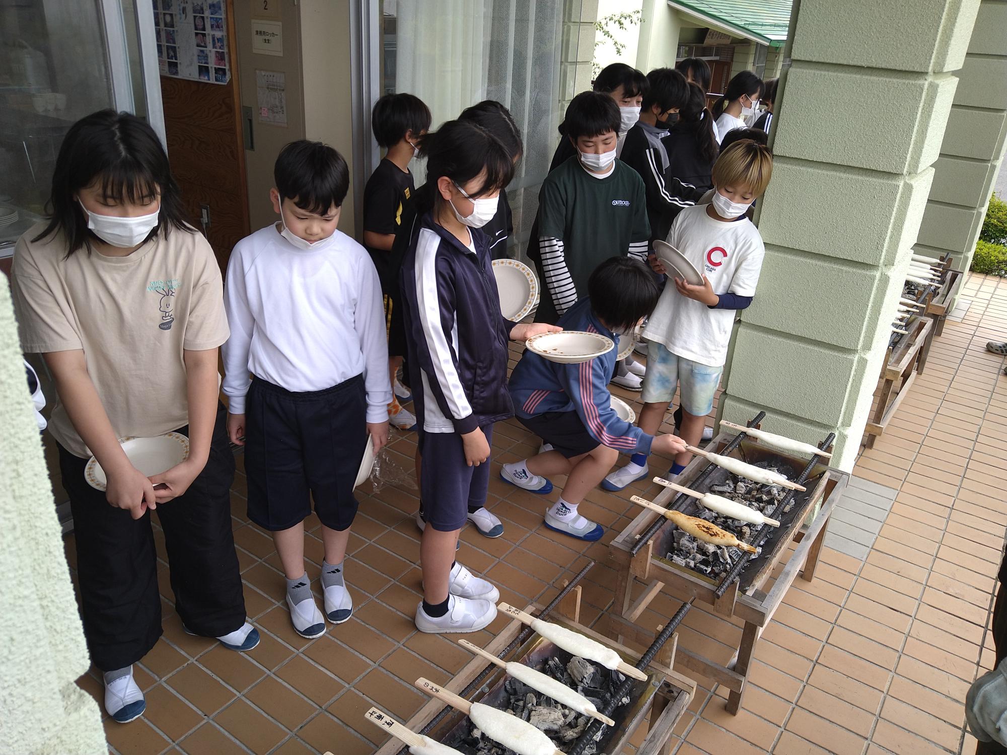 五平餅づくり