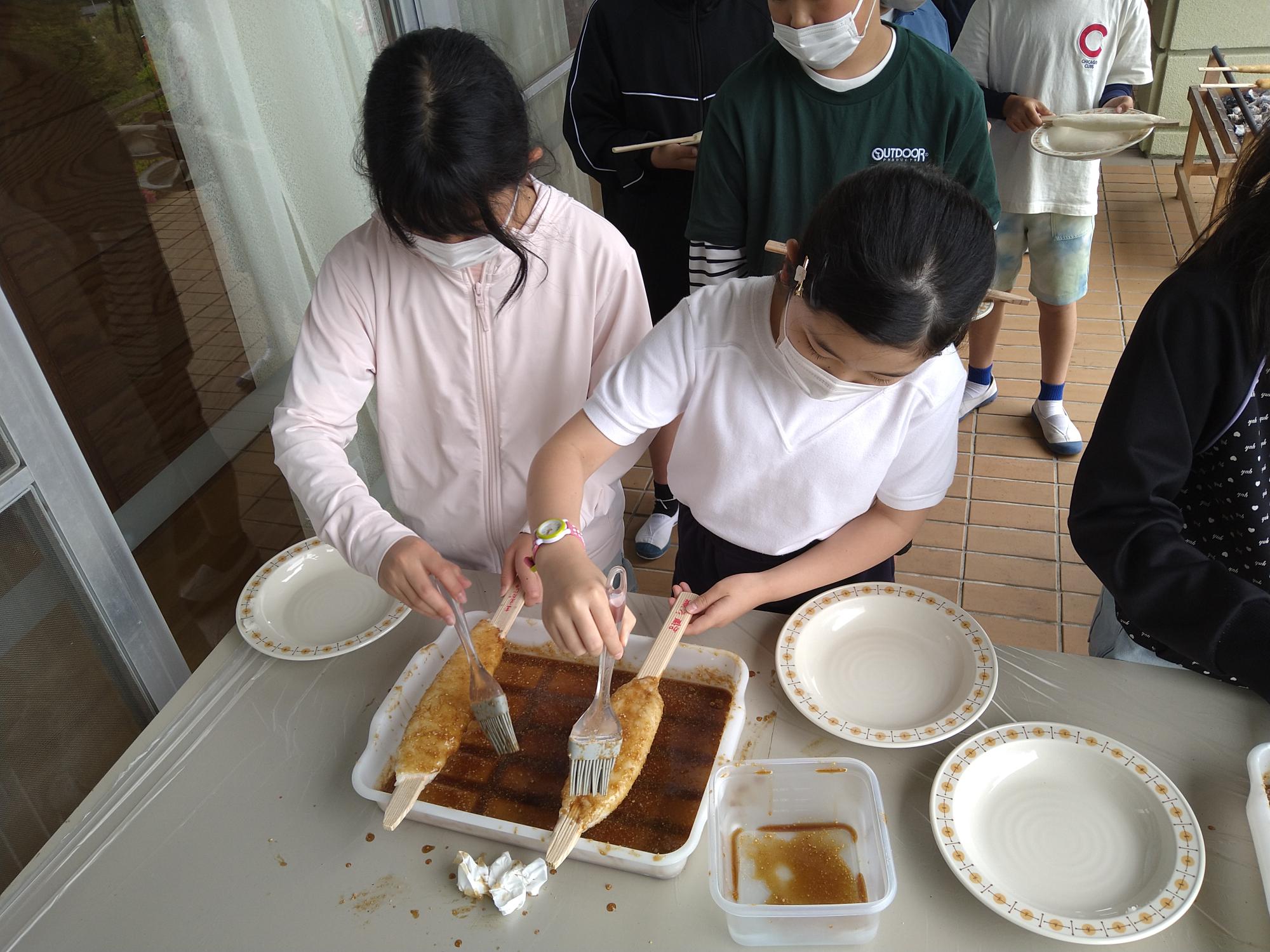 五平餅づくり