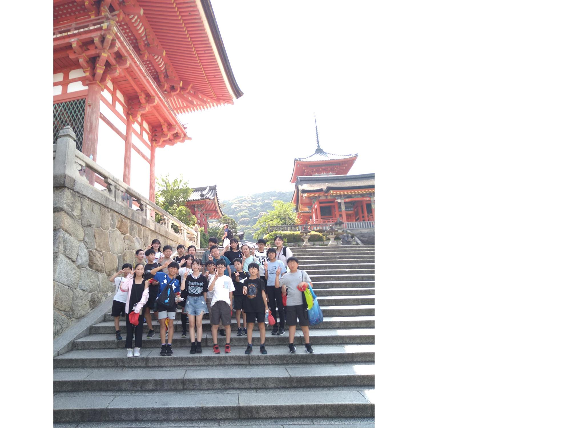 清水寺記念撮影