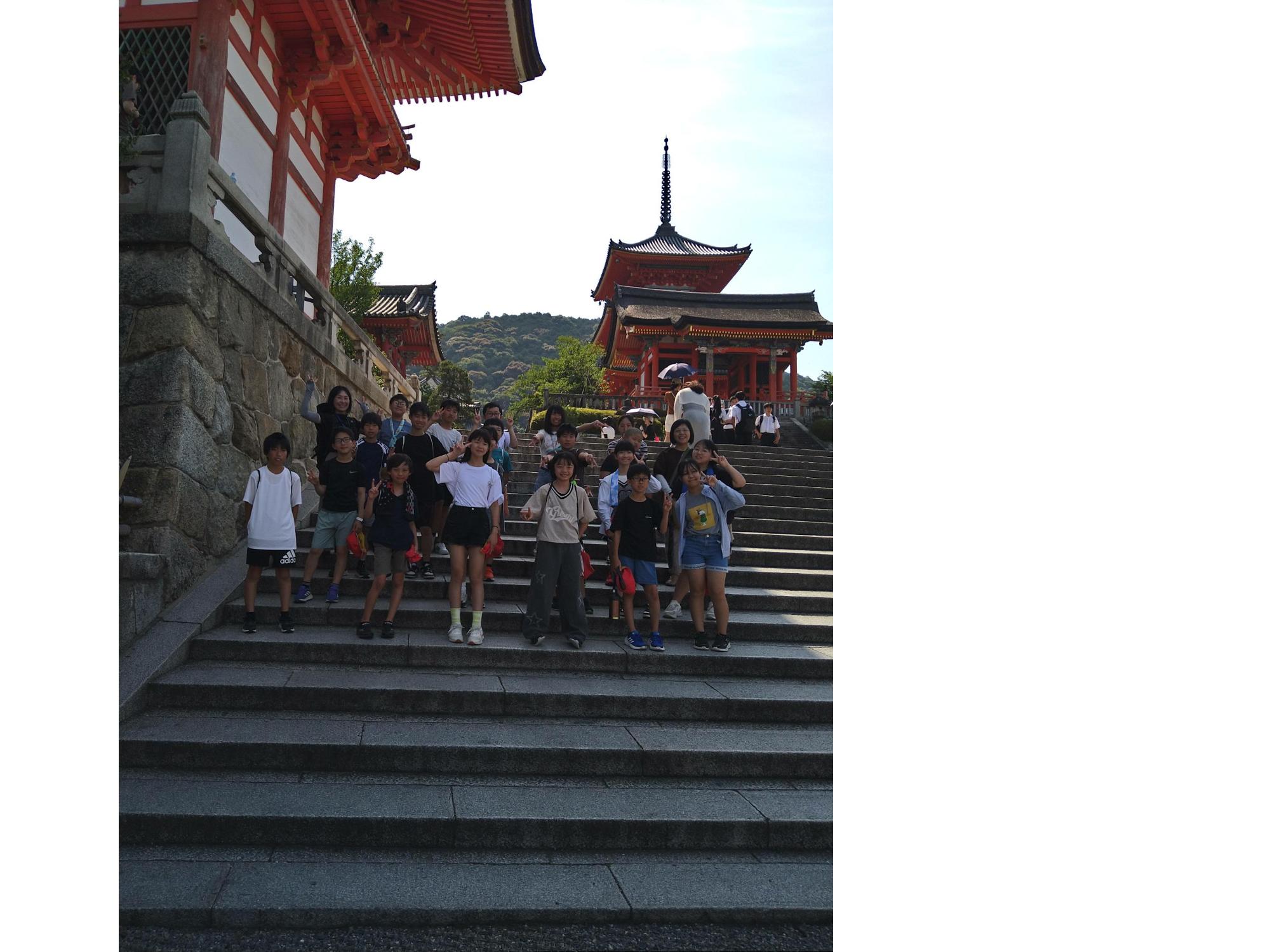 清水寺記念撮影