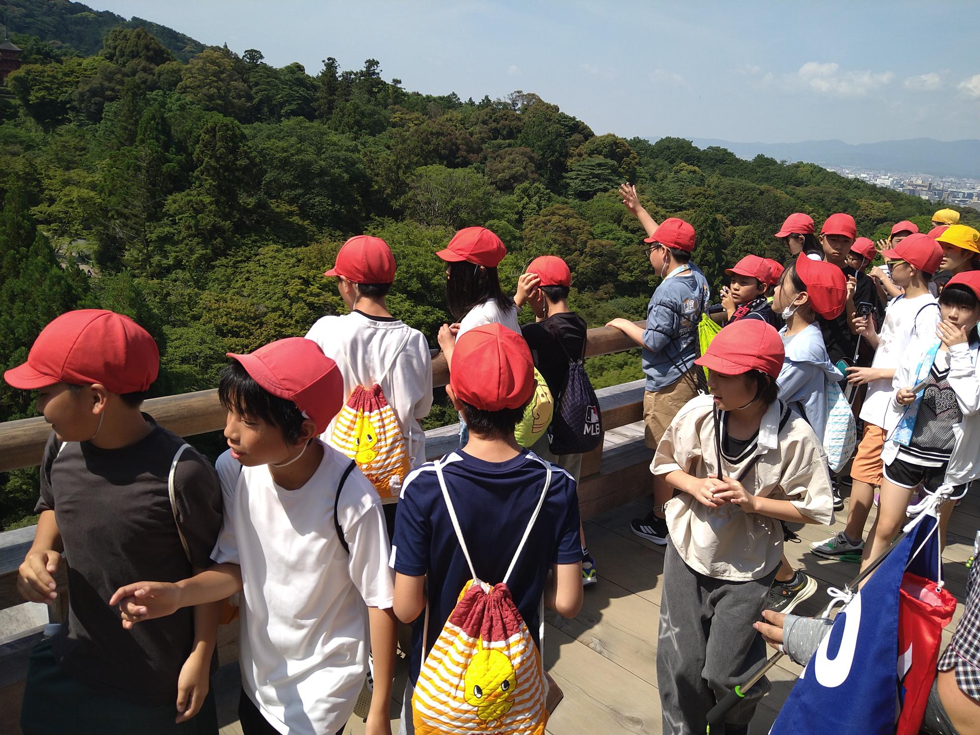 清水寺からの景色