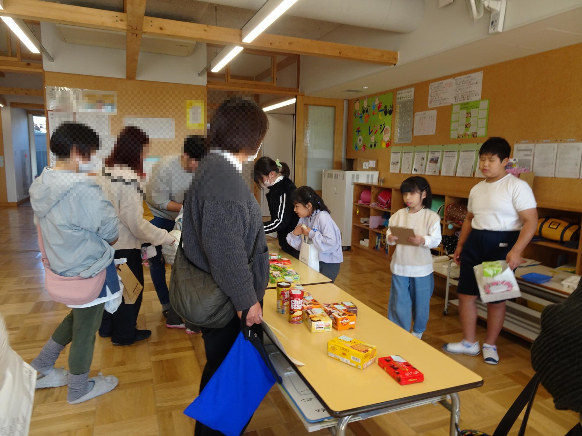 授業参観の様子