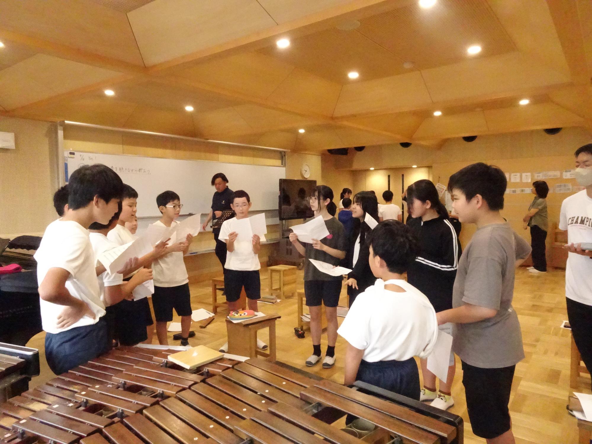 音楽の授業