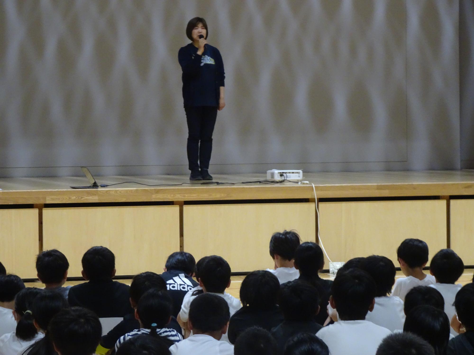 栄養教諭の話