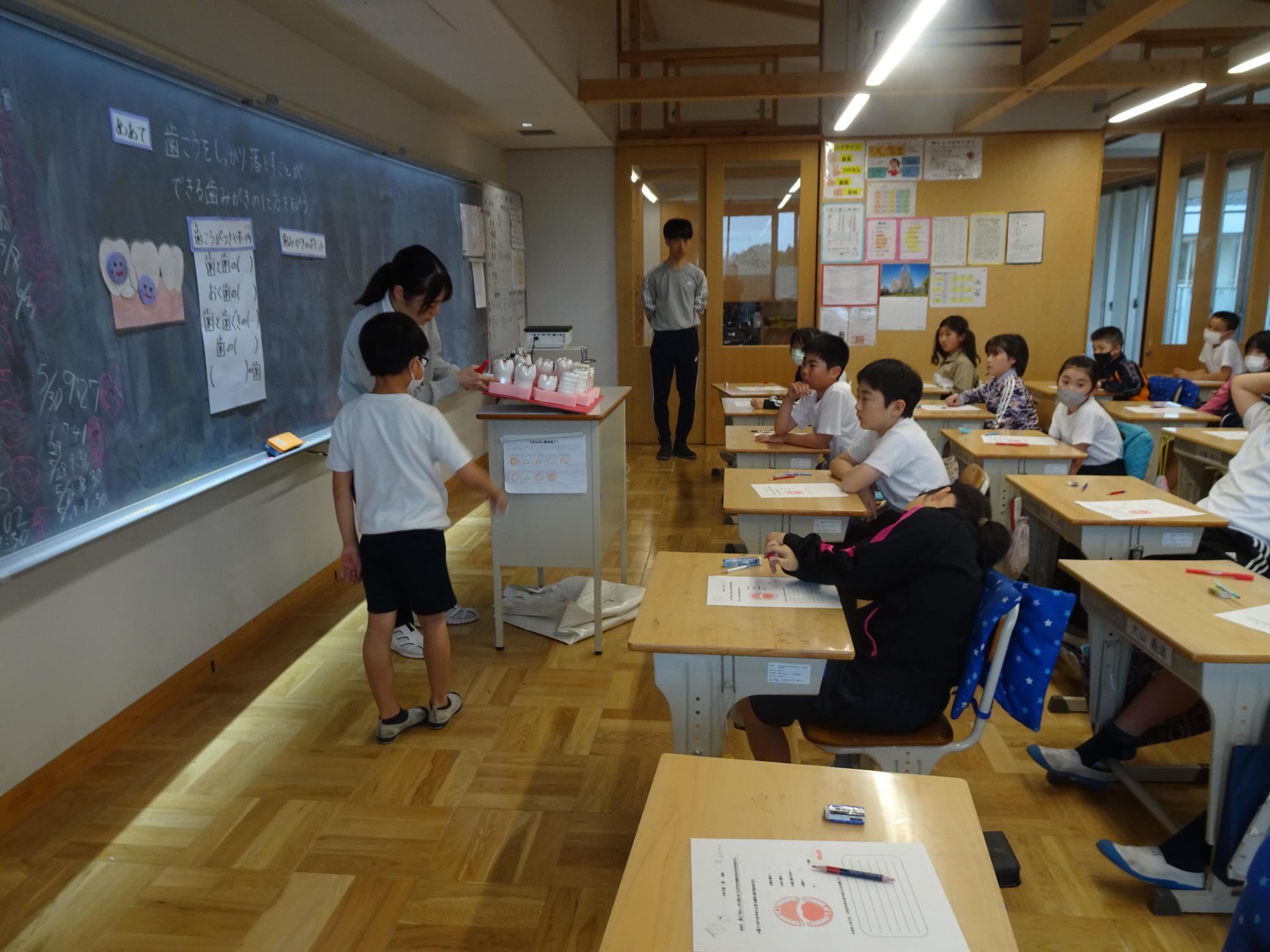 歯磨き指導