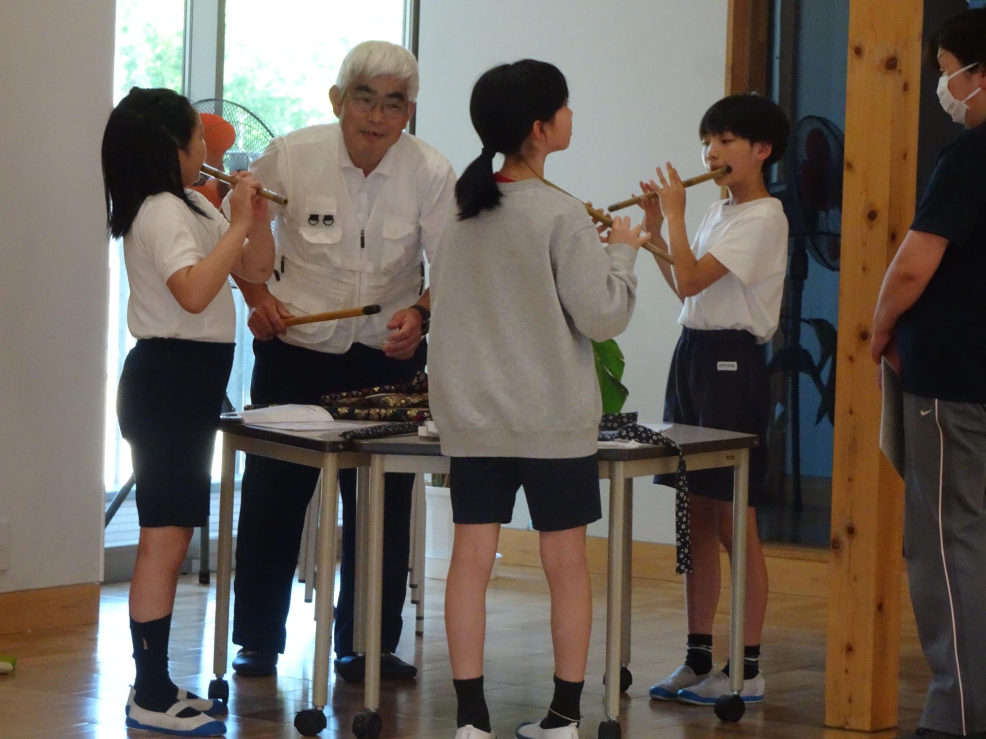 和楽器クラブの活動