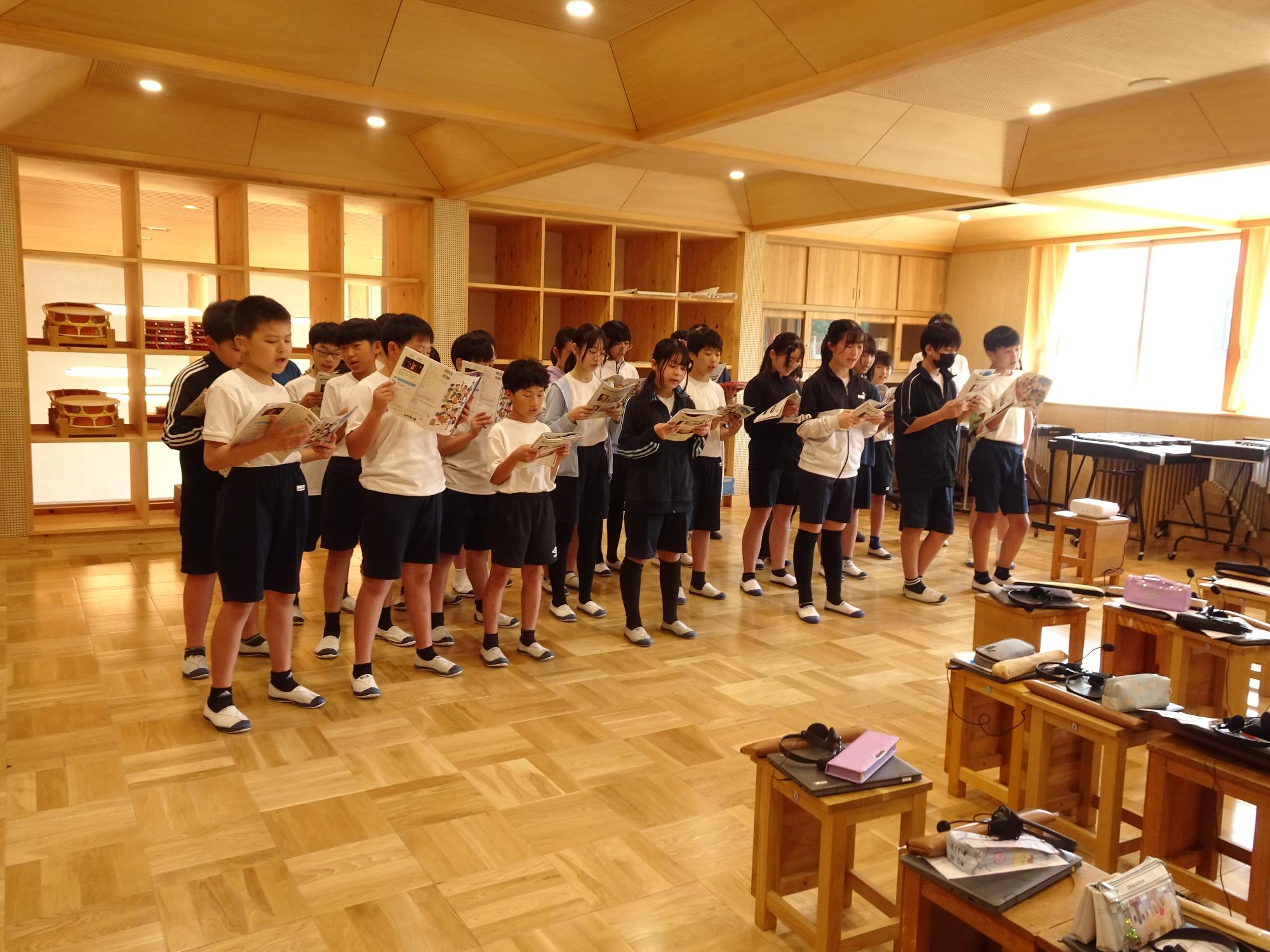音楽の授業