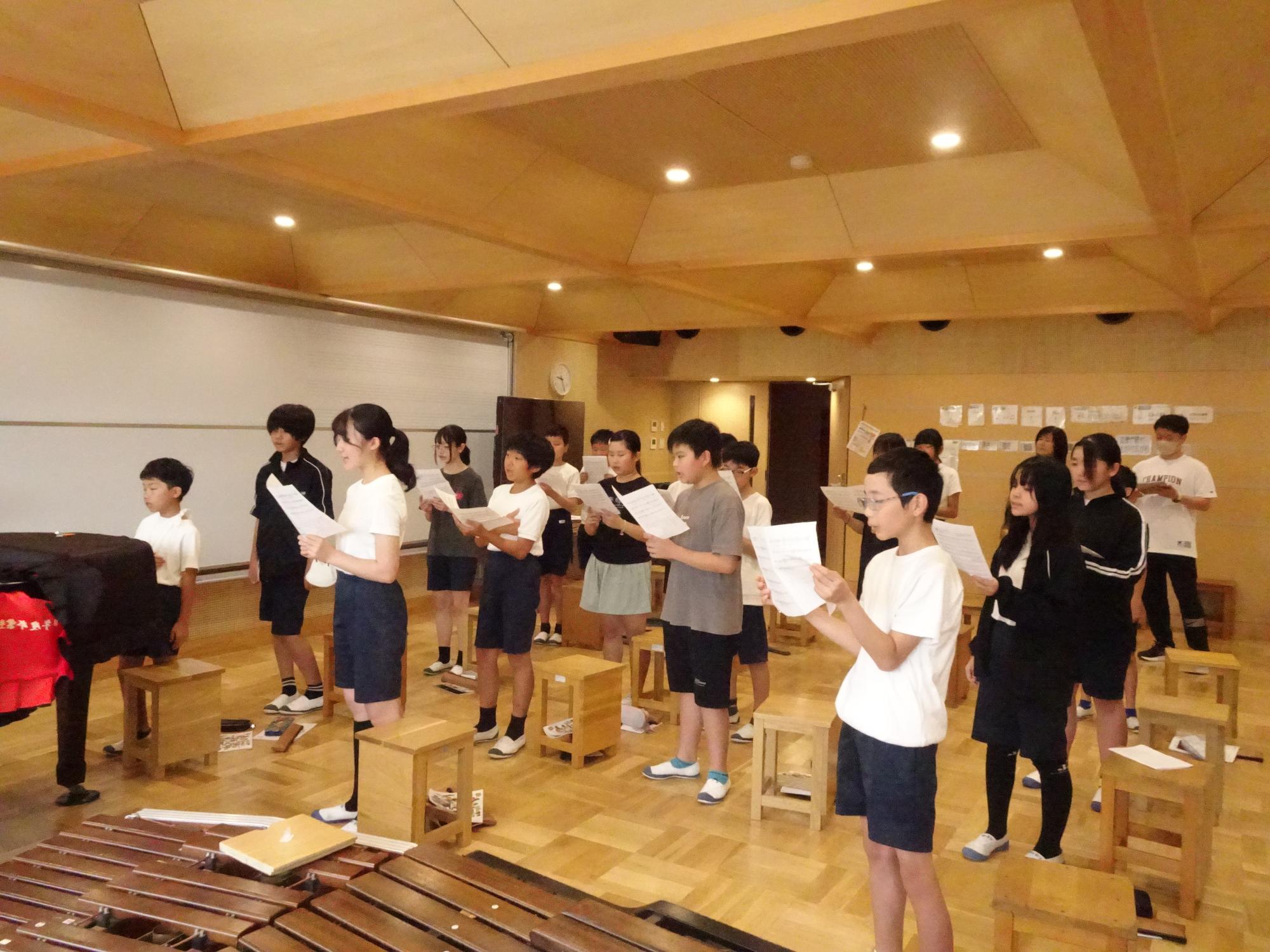 音楽の授業